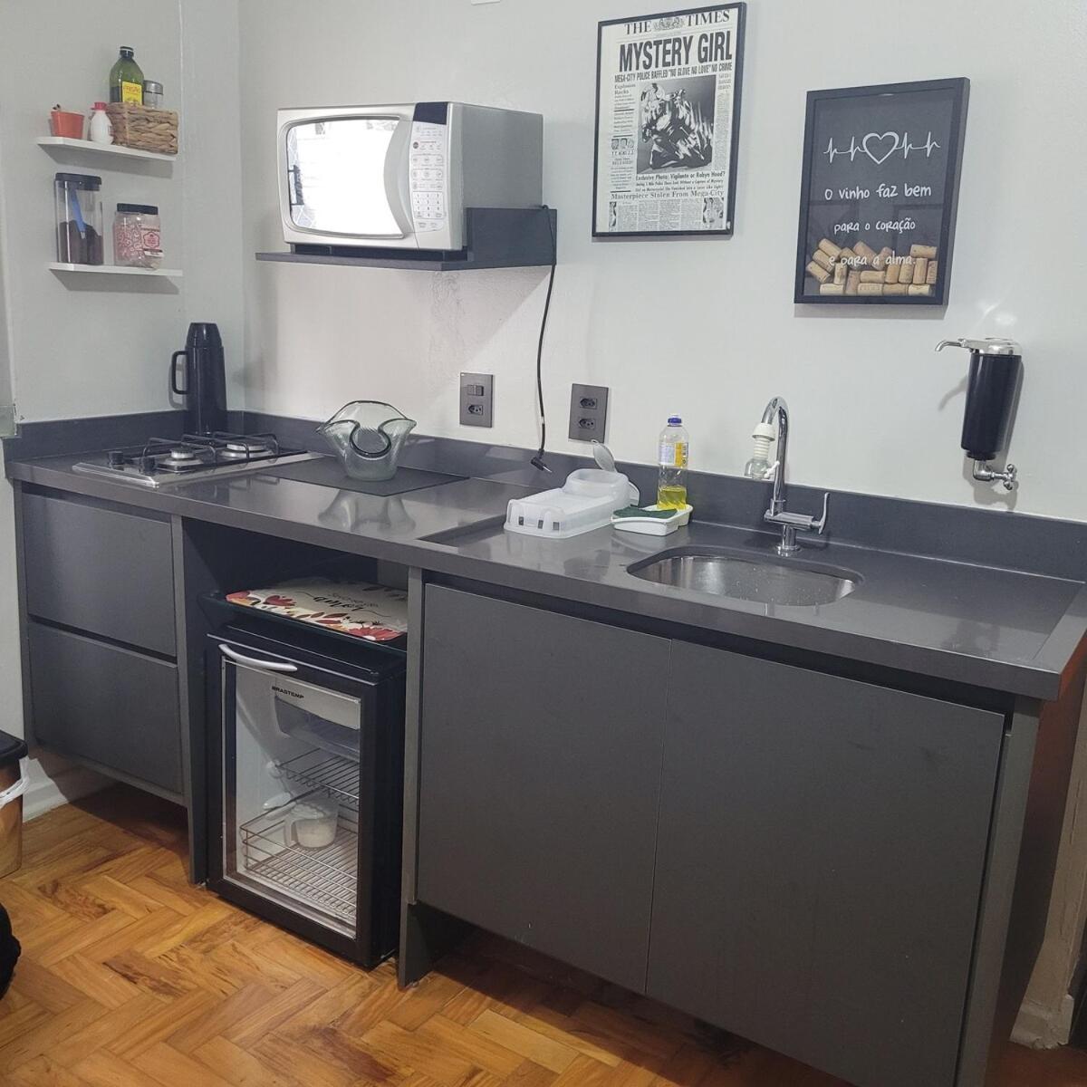 Apartamento Practical, Charming On The And Parking Santos (Sao Paulo)